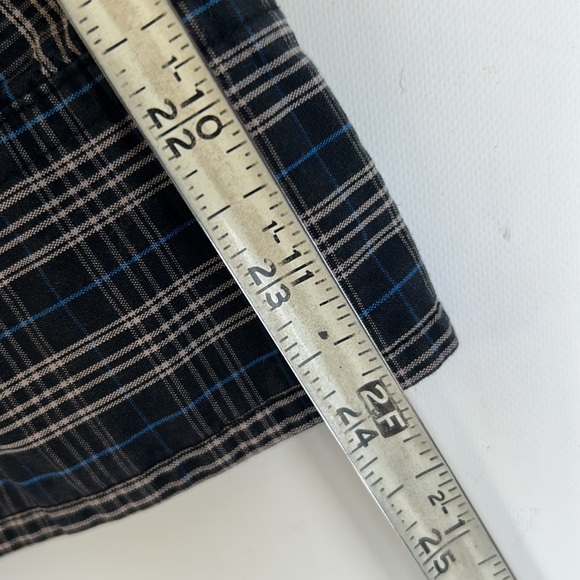 Duluth Trading Co Plaid Long Sleeve Cotton Button Down Shirt - Picture 7 of 8